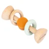 Grasping Toys|Wooden Rattles + Teethers-Trixie Wooden Silicone Rattle