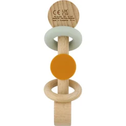 Grasping Toys|Wooden Rattles + Teethers-Trixie Wooden Silicone Rattle