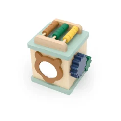 Wooden Toys|Play + Learn Toys-Trixie Wooden Small Activity Cube