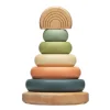 Stack + Nest Toys|Wooden Toys-Pearhead Wooden Stacking Tower
