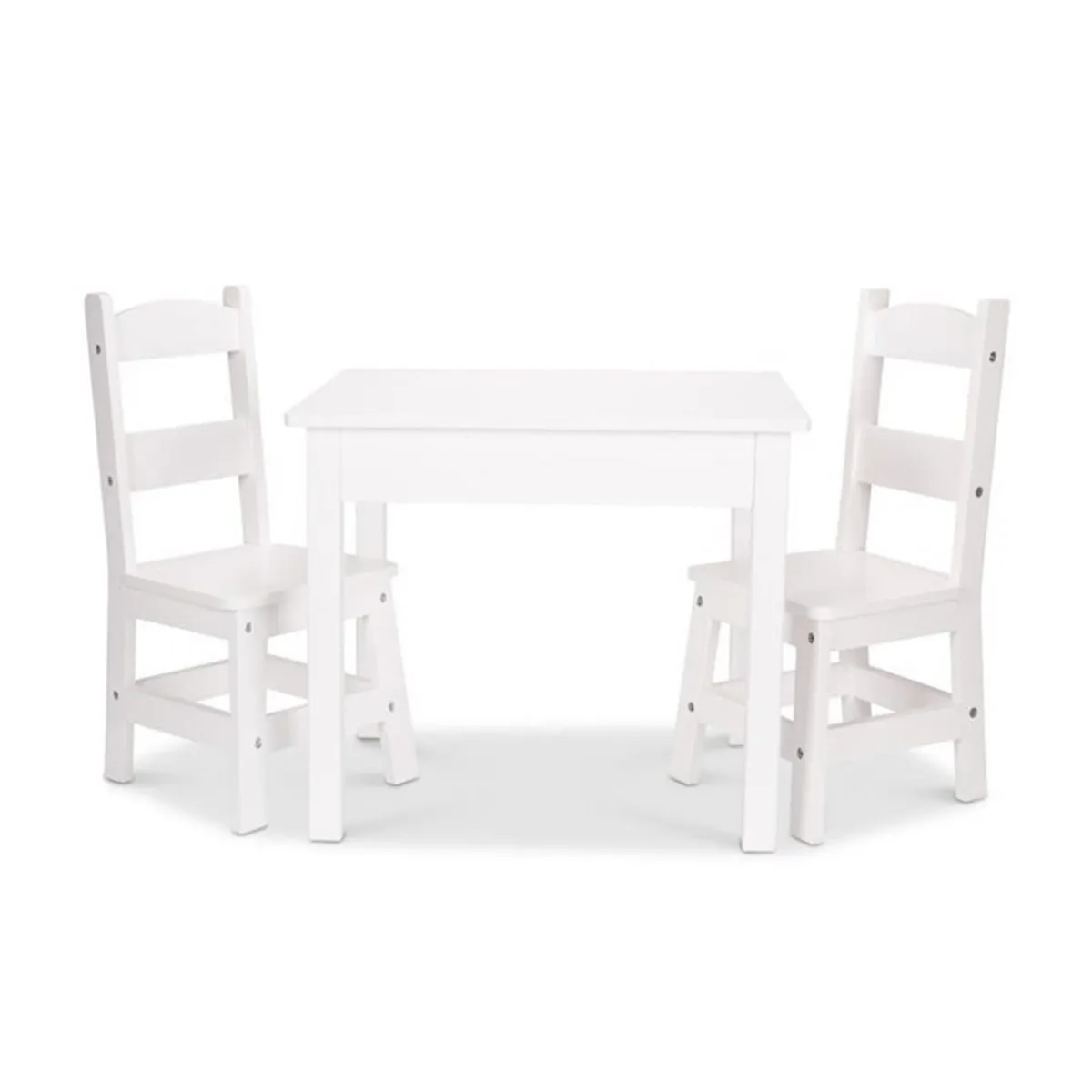 Tables + Chairs-Melissa & Doug Wooden Table & Chair Set