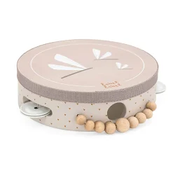 Musical Instruments|Wooden Toys-Label Label Wooden Tambourine Nougat