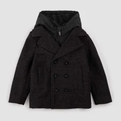 Winter Coats-miles the label. Wool Coat with Removable Hood
