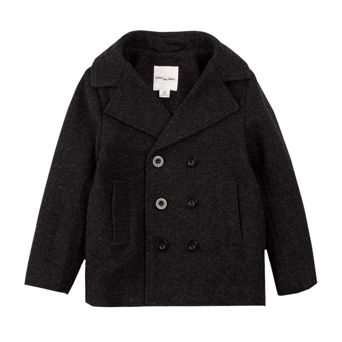 Winter Coats-miles the label. Wool Coat with Removable Hood