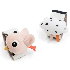Plush Rattles + Teethers|Rattles-Done By Deer Wrist Rattle
