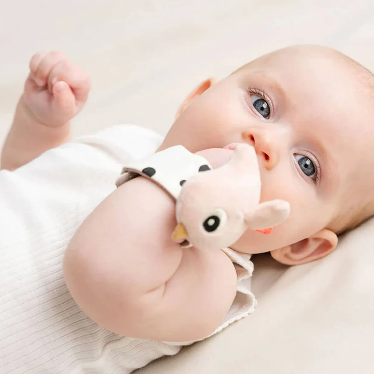 Plush Rattles + Teethers|Rattles-Done By Deer Wrist Rattle