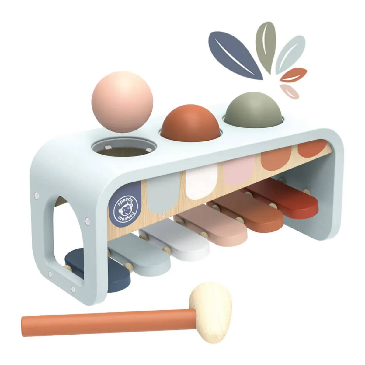 Musical Instruments|Wooden Toys-Speedy Monkey Xylo Bench