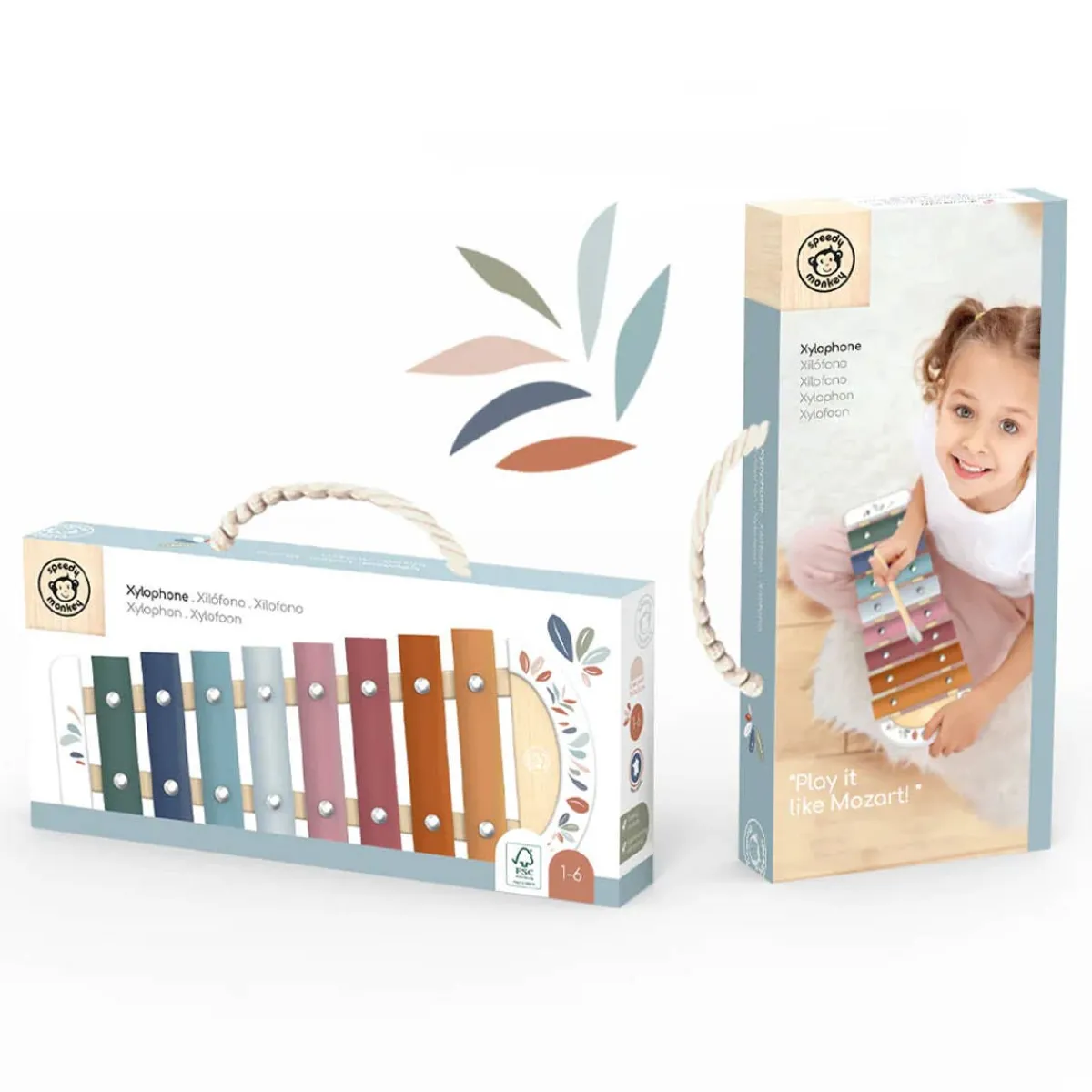 Musical Instruments|Wooden Toys-Speedy Monkey Xylophone