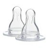 Nipples + Bottle Accessories-Dr. Brown's Y-Cut Standard Nipple (2 Pack)