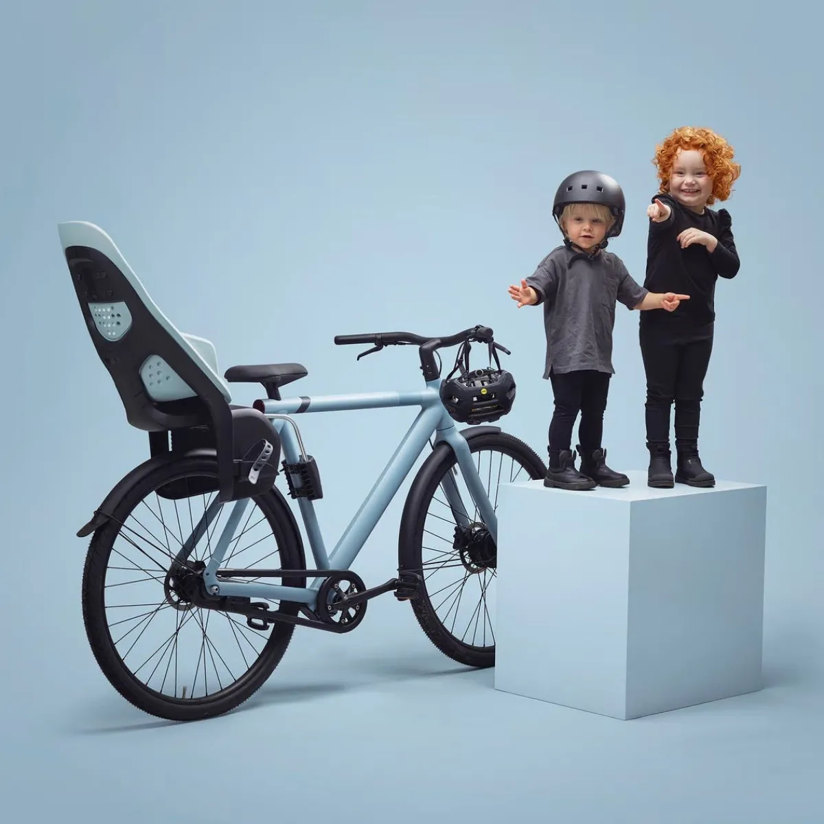 Travel Gear-Thule Yepp 2 Maxi Child Bike Seat (Frame Mount) Midnight Black
