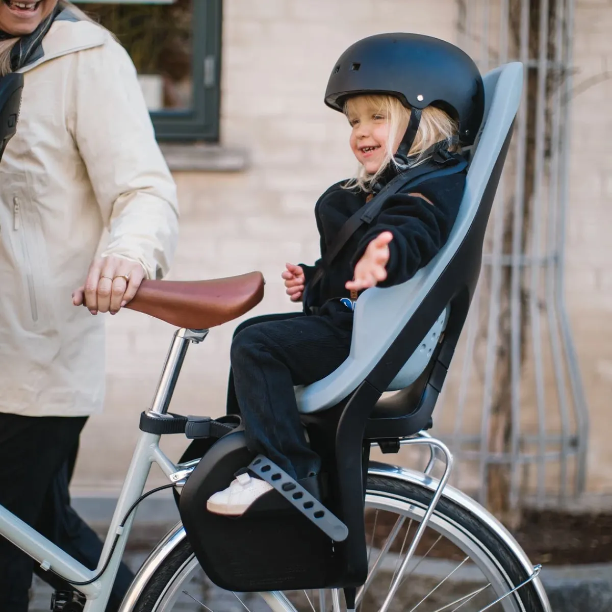 Travel Gear-Thule Yepp 2 Maxi Child Bike Seat (Rack Mount) Midnight Black