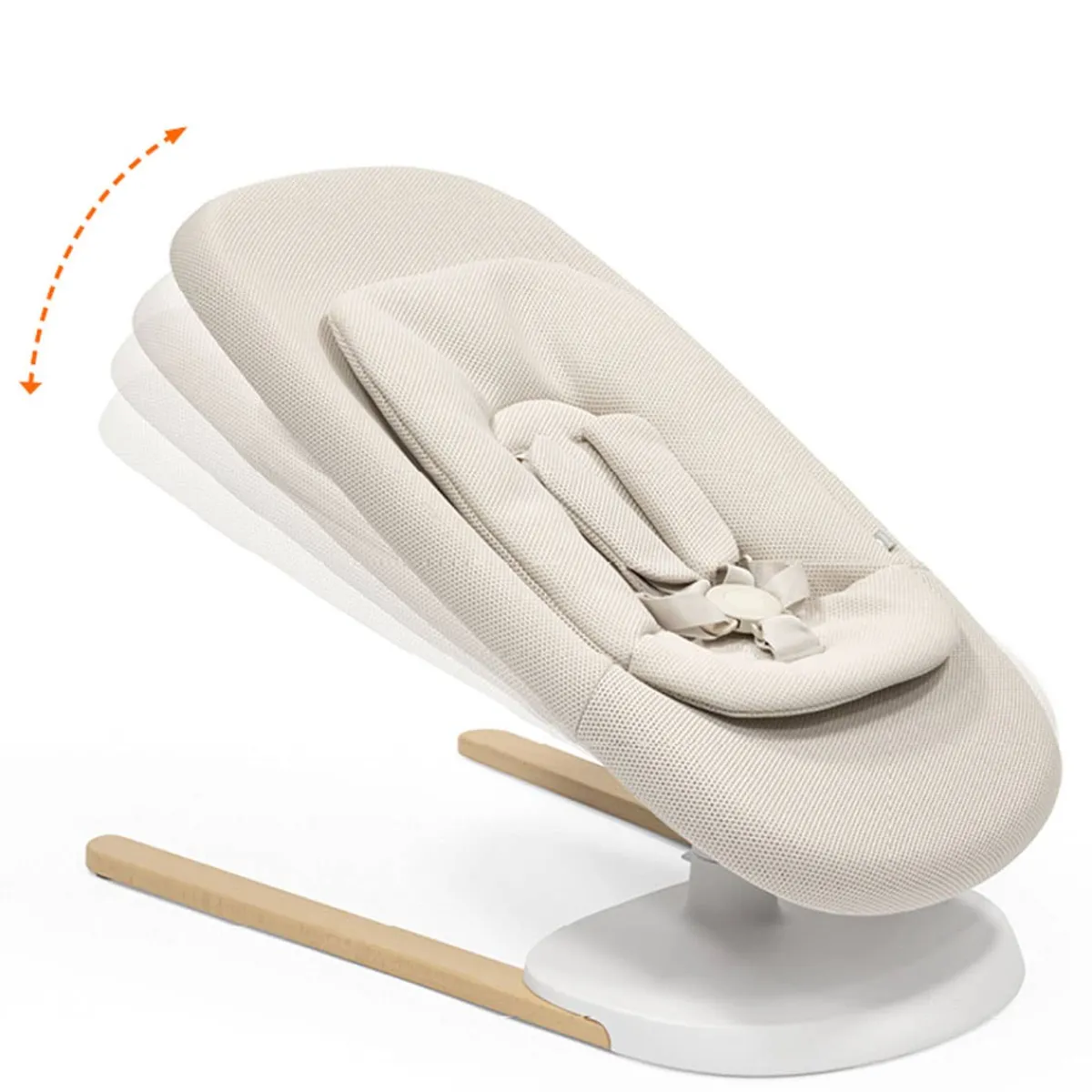 Bouncers-Stokke Yoga™ Bouncer Light Sand