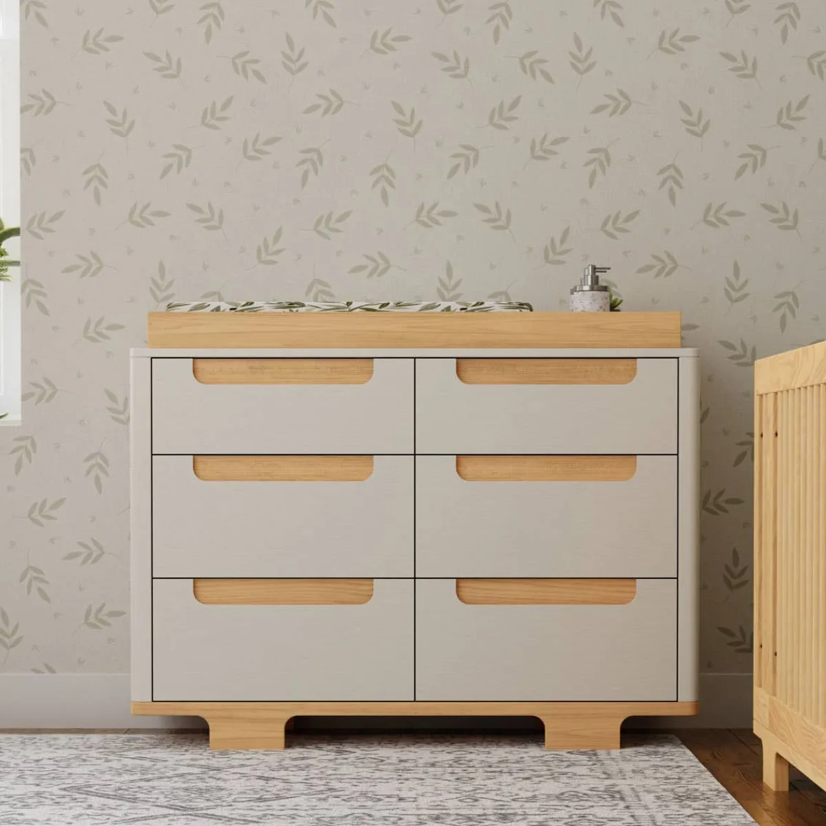 Dressers-Babyletto Yuzu 6 Drawer Dresser