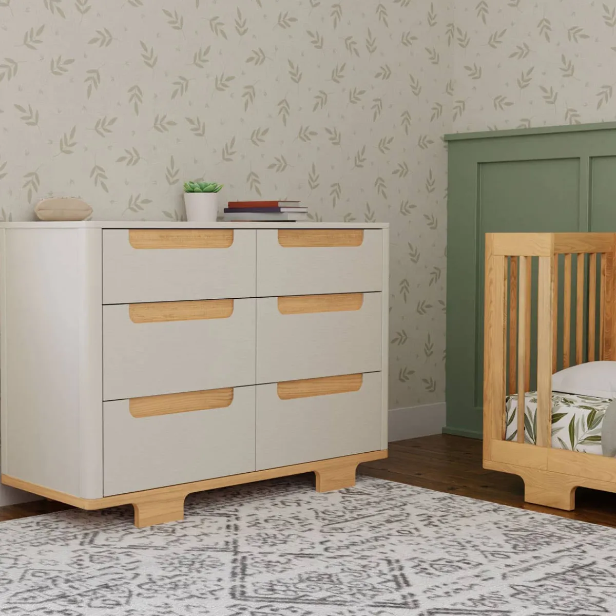 Dressers-Babyletto Yuzu 6 Drawer Dresser