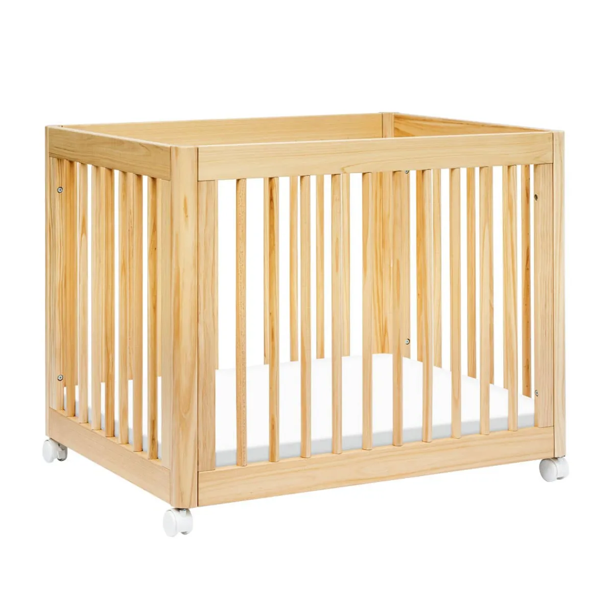 Mini Cribs|Convertible Cribs-Babyletto Yuzu 8-in-1 Crib with All-Stages Conversion Kits