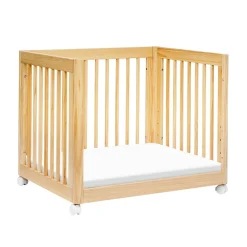 Mini Cribs|Convertible Cribs-Babyletto Yuzu 8-in-1 Crib with All-Stages Conversion Kits