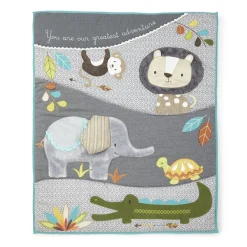 Crib Bedding Sets-Levtex Baby Zambezi 5 Piece Crib Set