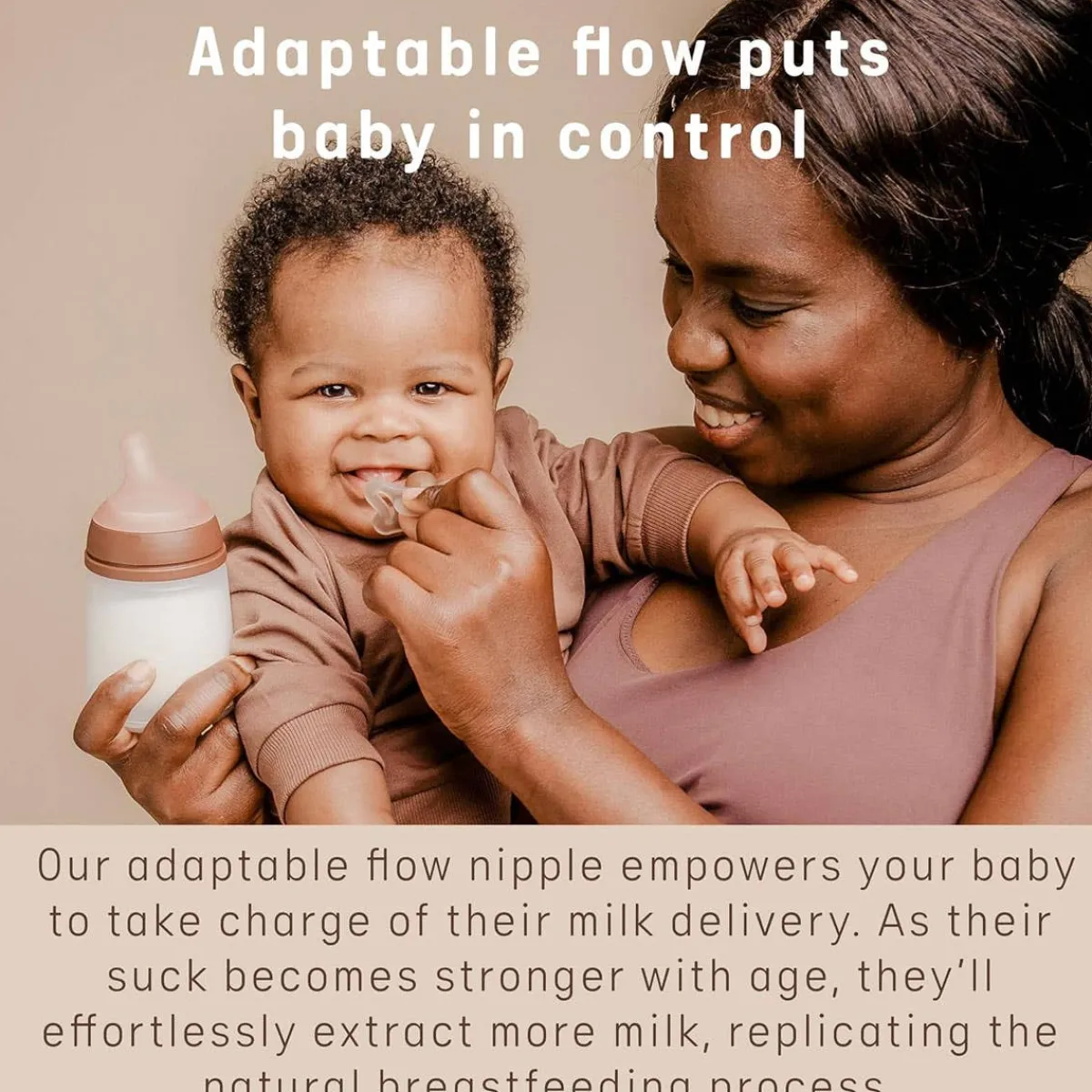 Nipples + Bottle Accessories-Suavinex Zero.Zero Nipples Adaptable Flow (0M+) 2 Pack