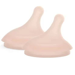 Nipples + Bottle Accessories-Suavinex Zero.Zero Nipples Medium Flow (3M+) 2 Pack