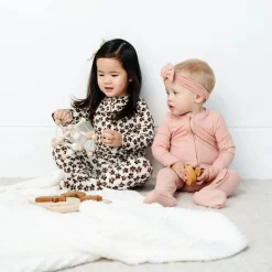 Onesies|Sleepers-Lou Lou and Company Zippered Footie