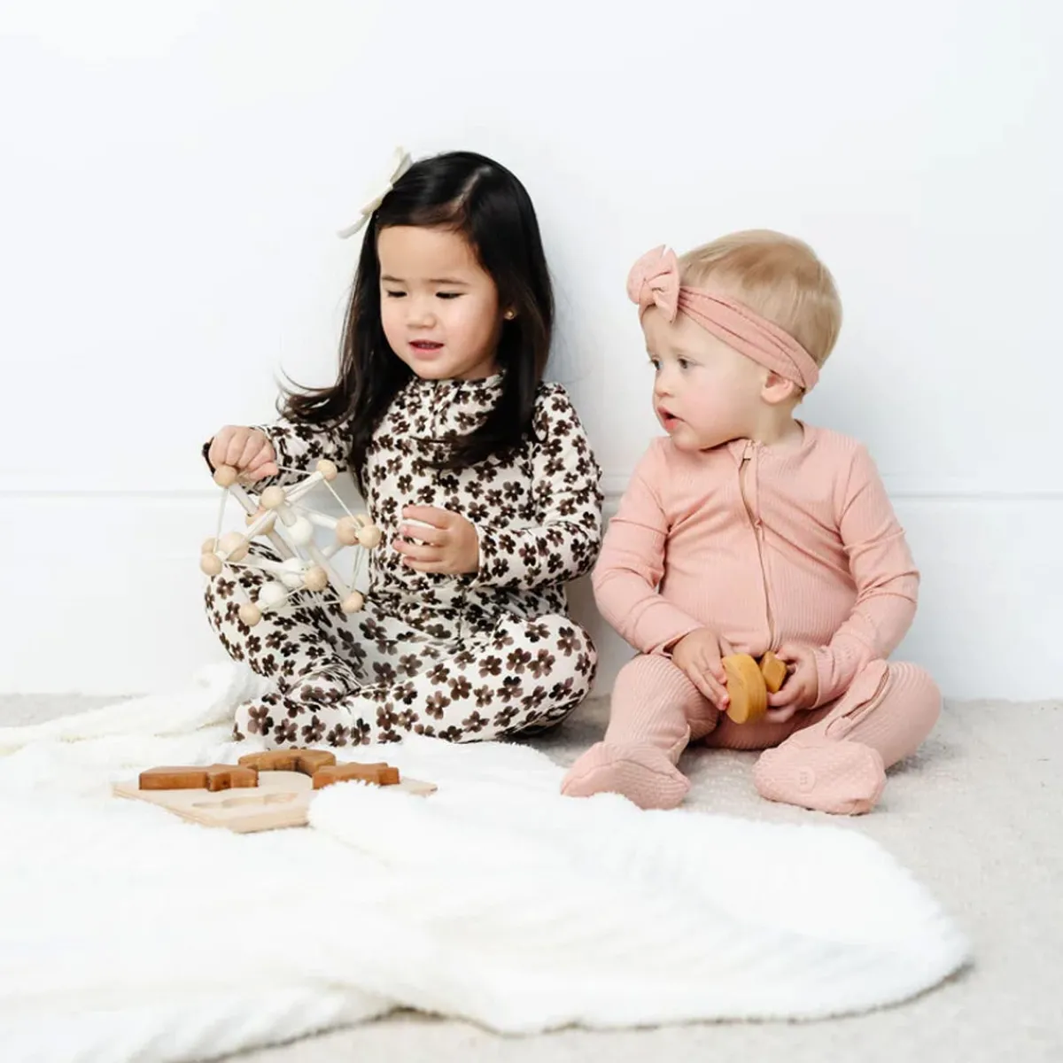 Onesies|Sleepers-Lou Lou and Company Zippered Footie