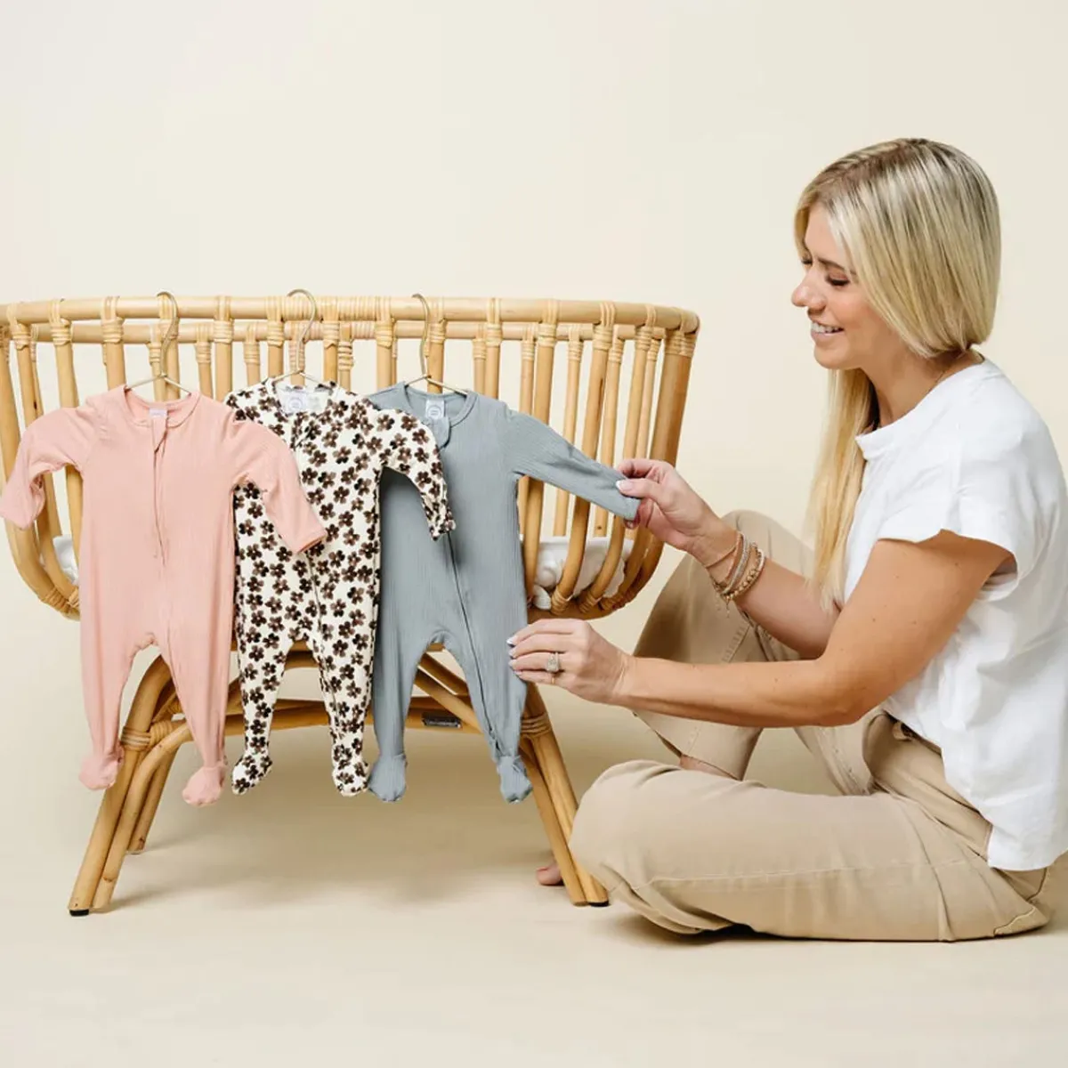 Onesies|Sleepers-Lou Lou and Company Zippered Footie