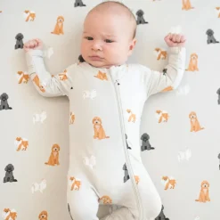 Onesies|Sleepers-Kyte Baby Zippered Footie (Print)