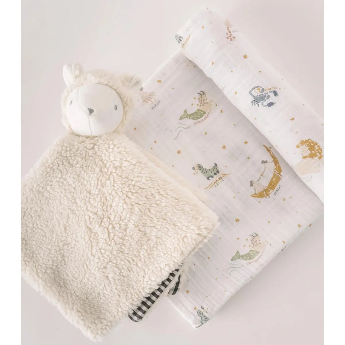Blankets|Sleep Sacks + Wraps-Pehr Zodiac Swaddle