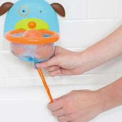 Bath Toys-Skip Hop Zoo Bathtime Basketball