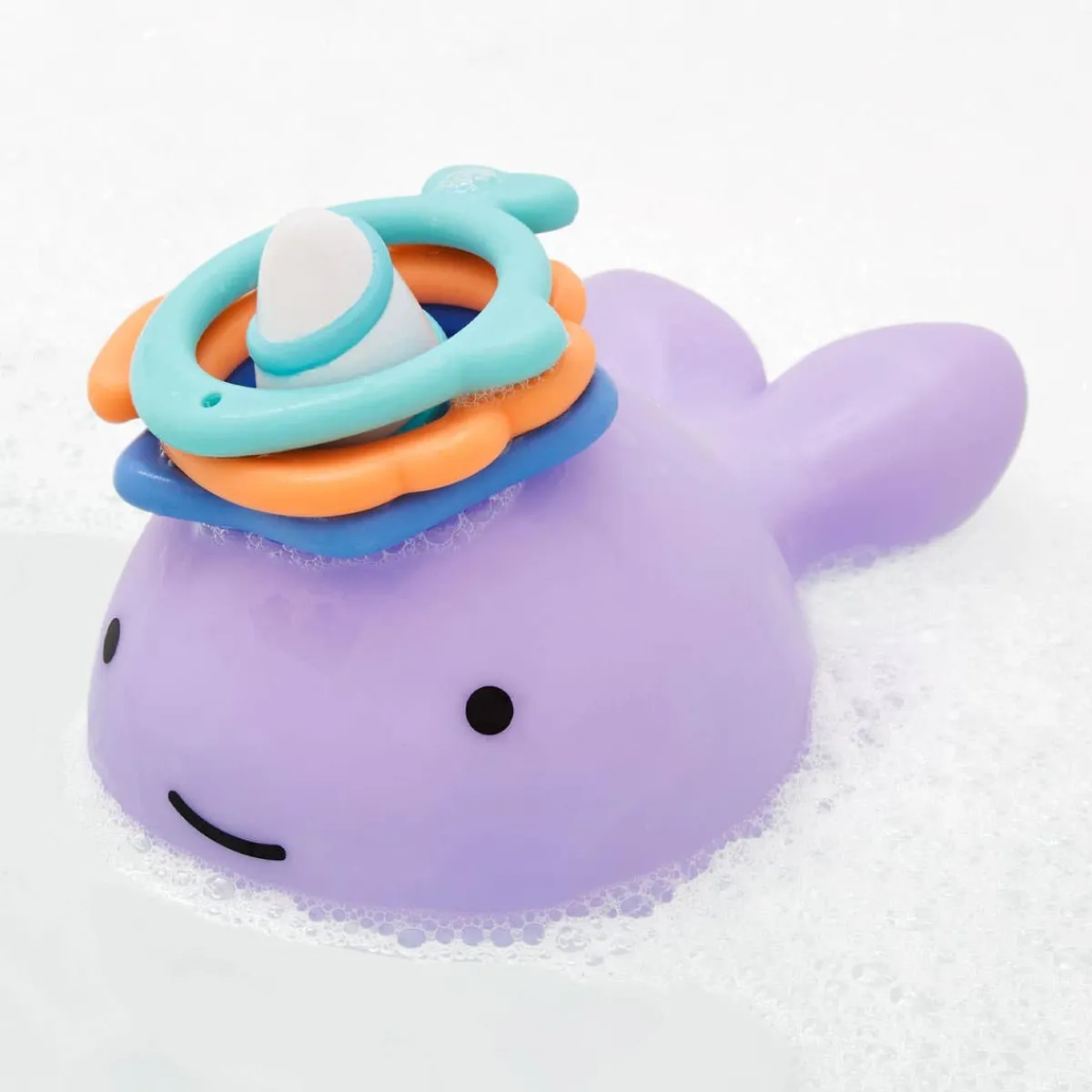 Bath Toys-Skip Hop Zoo Narwhal Ring Toss