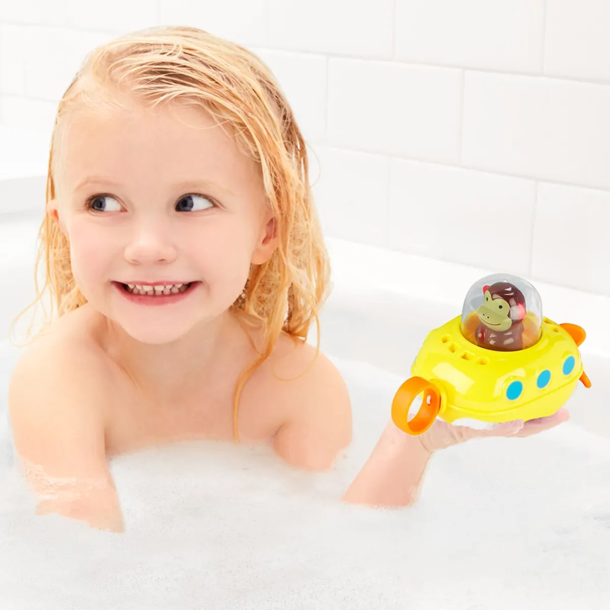 Bath Toys-Skip Hop Zoo Pull & Go Submarine