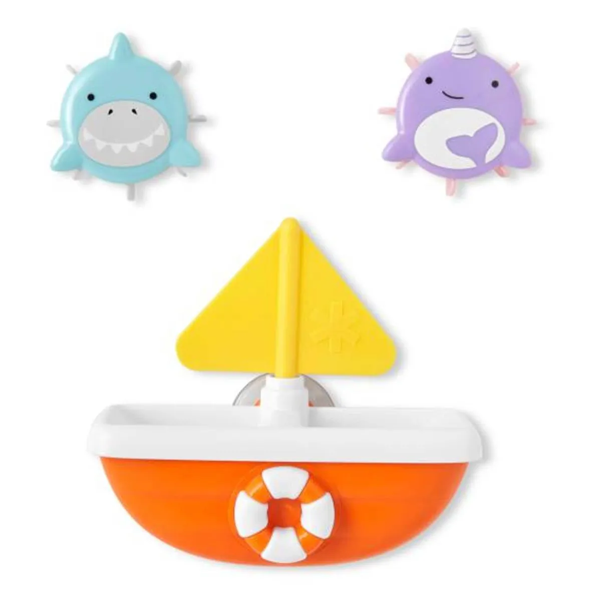 Bath Toys-Skip Hop Zoo Tip and Spin Boat