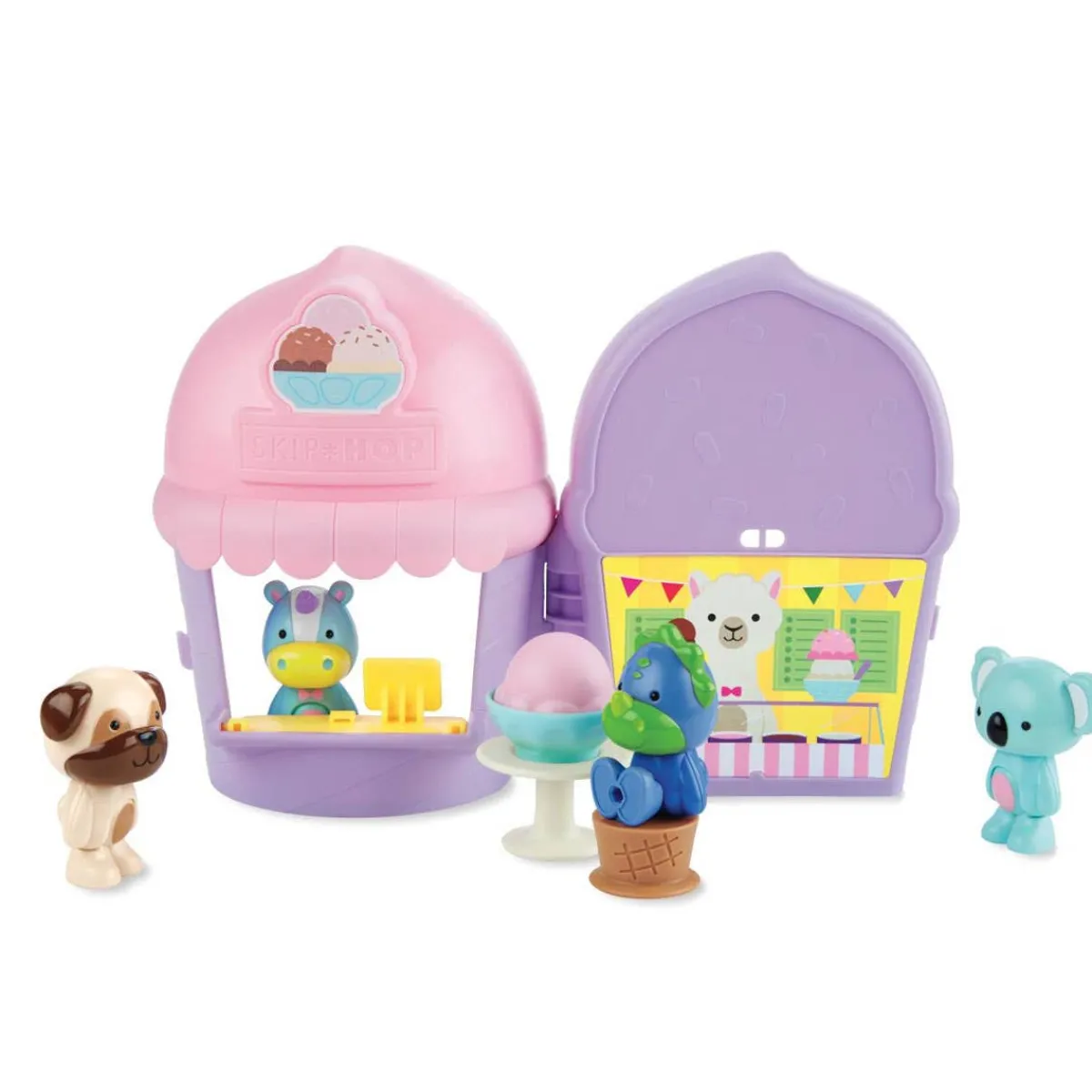 Pretend Play-Skip Hop Zoo Unicorn Ice Cream Shoppe Playset
